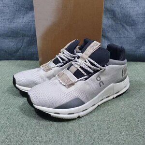 😻ON Running Cloud Cloudnova Women's White Sand Running Sneakers🫶🫶🫶